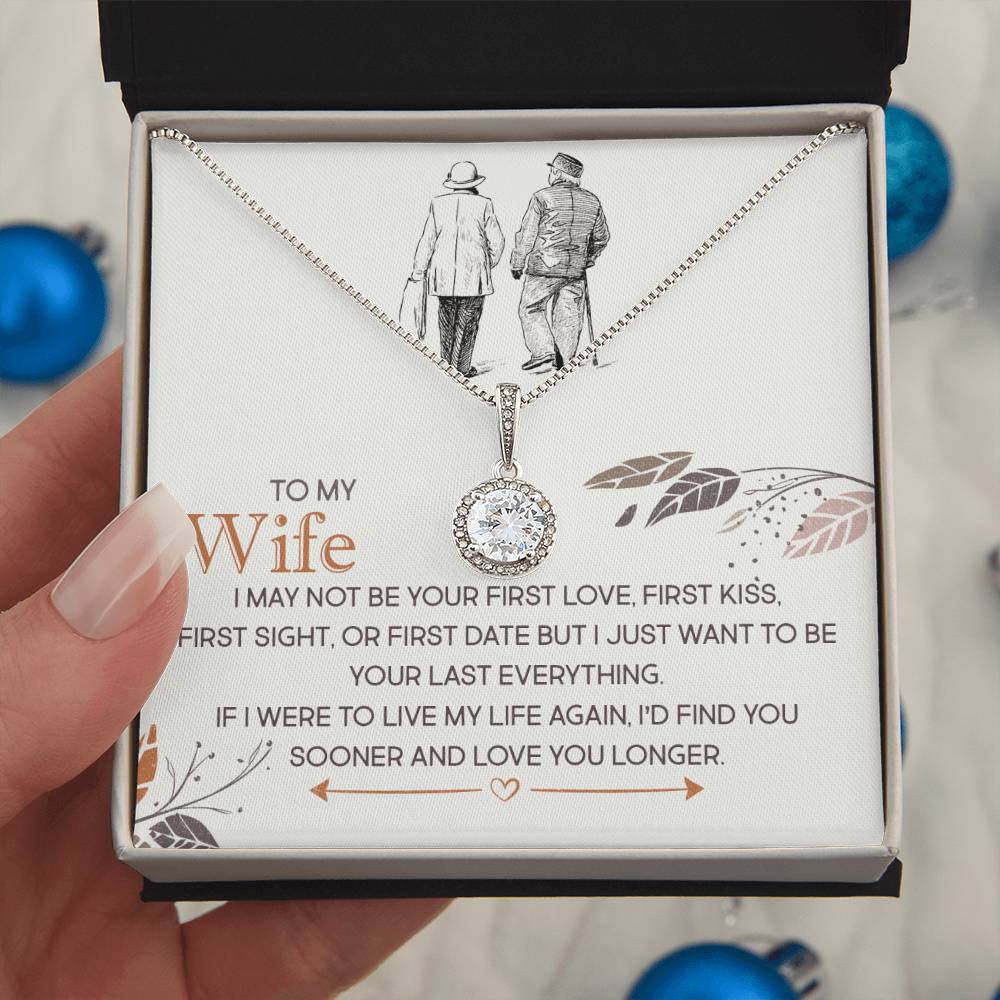 Eternal Hope Cushion Cut CZ Necklace