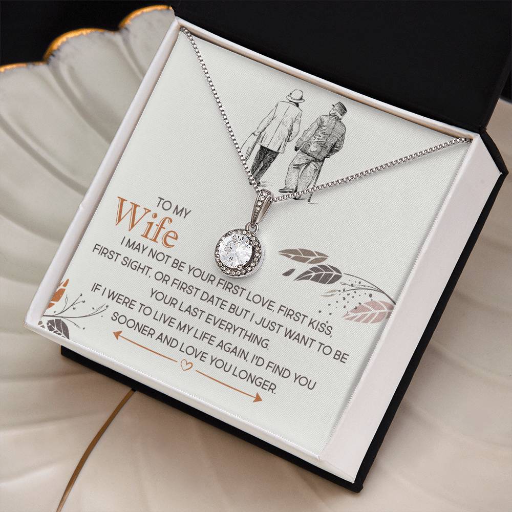 Eternal Hope Cushion Cut CZ Necklace