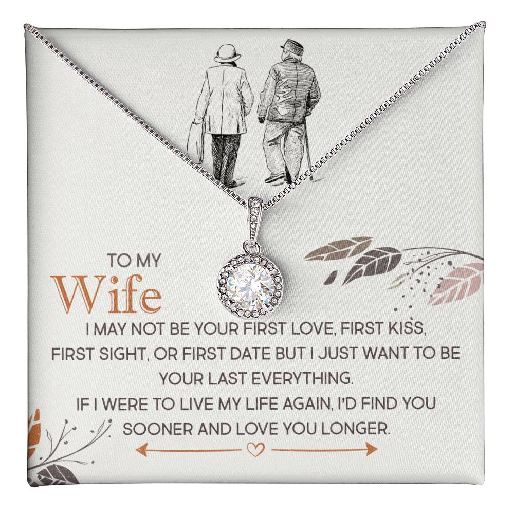 Eternal Hope Cushion Cut CZ Necklace