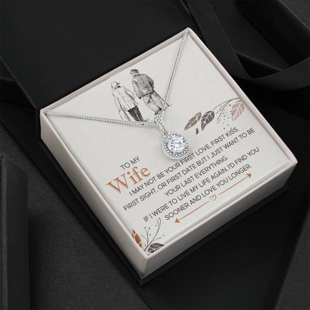 Eternal Hope Cushion Cut CZ Necklace