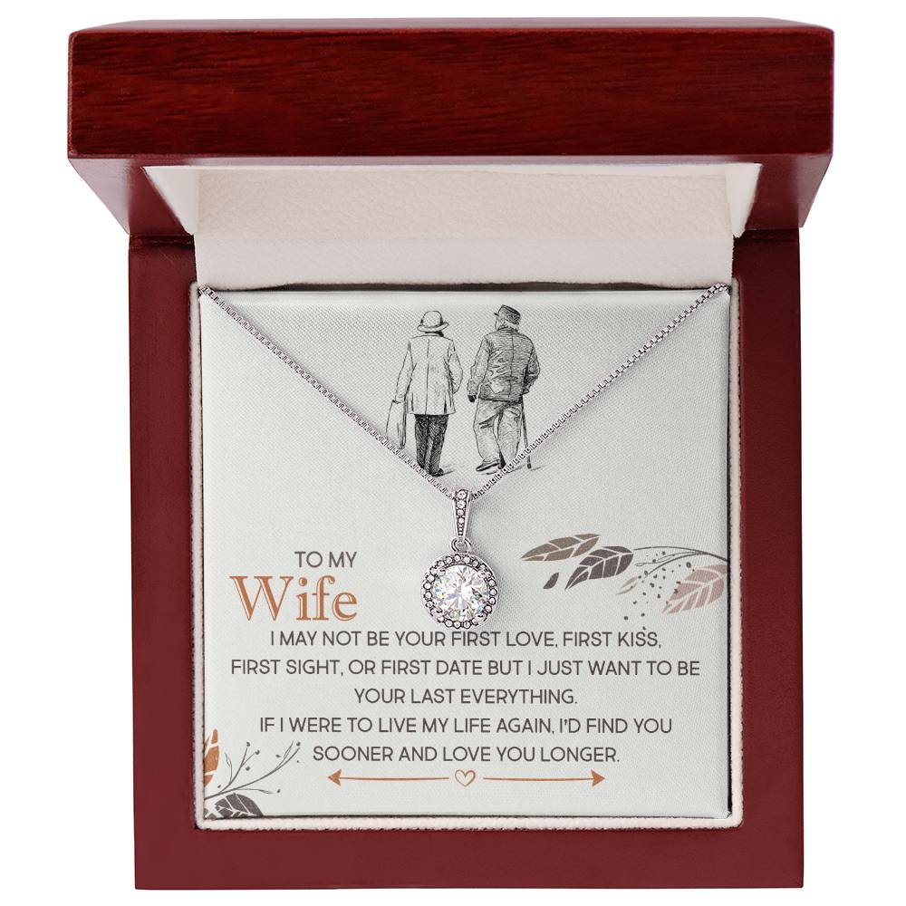 Eternal Hope Cushion Cut CZ Necklace