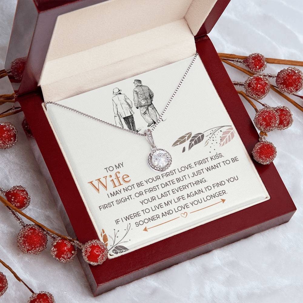 Eternal Hope Cushion Cut CZ Necklace