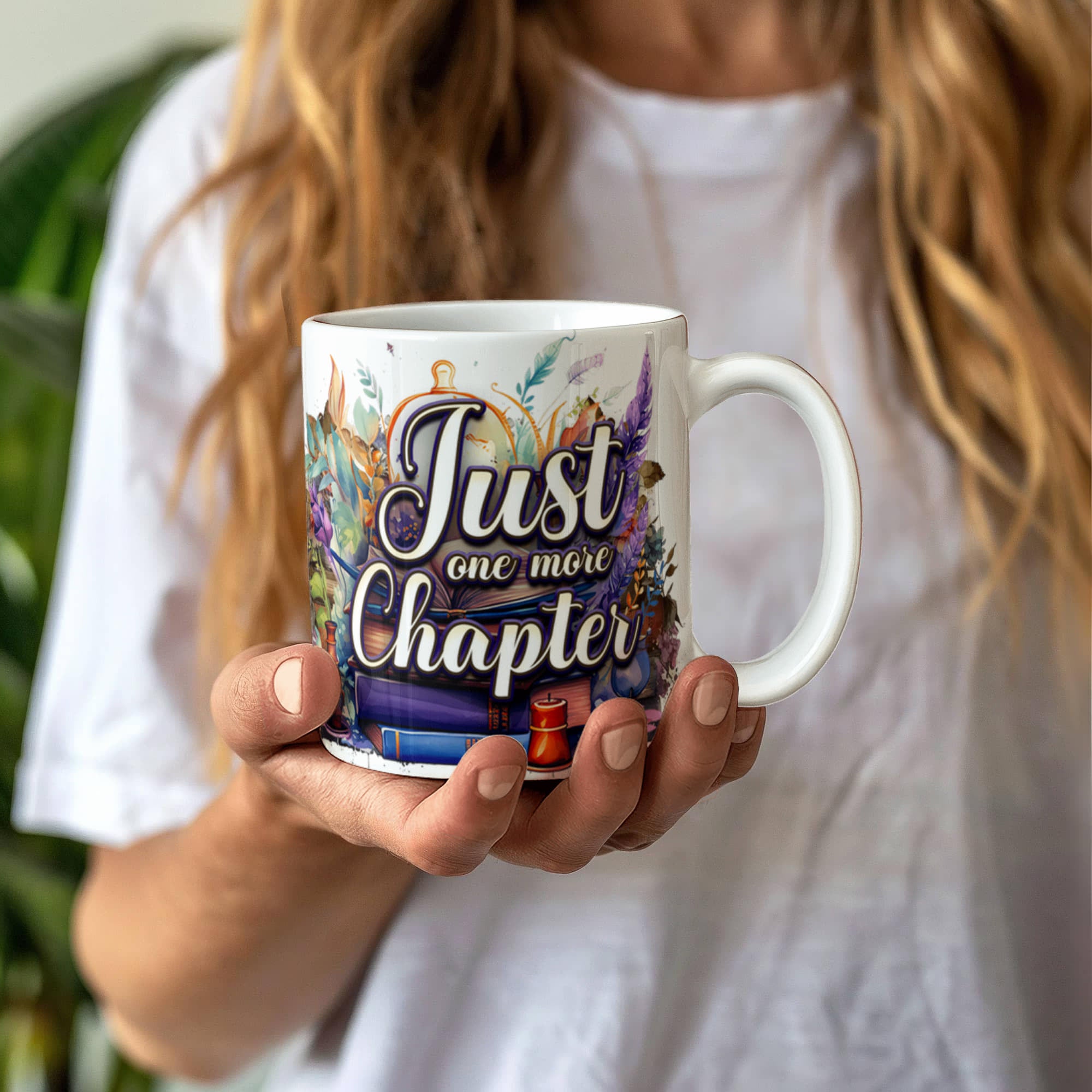 Just One More Chapter Ceramic Coffee Mug